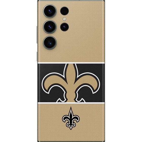 NFL New Orleans Saints Zone Block Galaxy S23 Ultra Skin