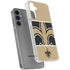 NFL New Orleans Saints Zone Block Galaxy S24 Plus Clear Case