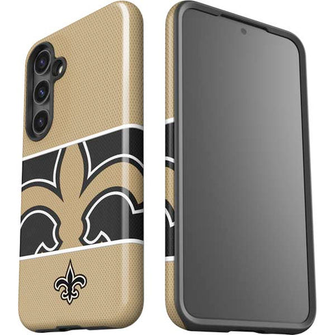 NFL New Orleans Saints Zone Block Galaxy S24 Plus Impact Case