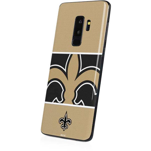 NFL New Orleans Saints Zone Block Galaxy S9 Plus Skin