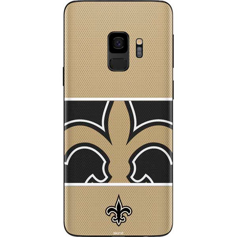 NFL New Orleans Saints Zone Block Galaxy S9 Skin