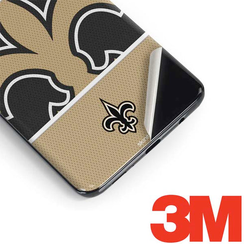 NFL New Orleans Saints Zone Block Galaxy S9 Skin