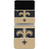 NFL New Orleans Saints Zone Block Galaxy Z Flip3 5G Skin