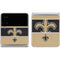 NFL New Orleans Saints Zone Block Galaxy Z Flip4 5G Skin