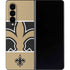 NFL New Orleans Saints Zone Block Galaxy Z Fold4 5G Skin
