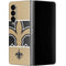 NFL New Orleans Saints Zone Block Galaxy Z Fold4 5G Skin