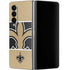 NFL New Orleans Saints Zone Block Galaxy Z Fold4 5G Skin