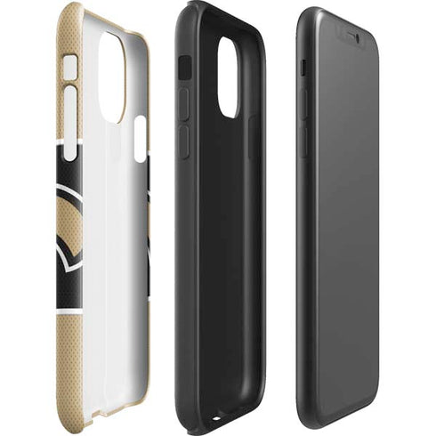 NFL New Orleans Saints Zone Block iPhone 11 Impact Case