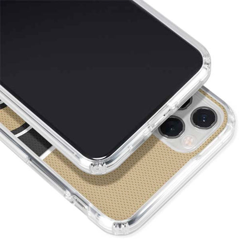 NFL New Orleans Saints Zone Block iPhone 11 Pro Clear Case
