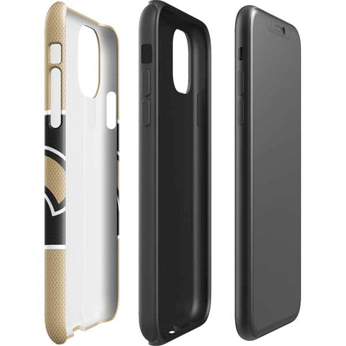NFL New Orleans Saints Zone Block iPhone 11 Pro Max Impact Case