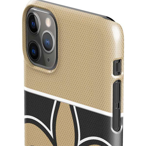 NFL New Orleans Saints Zone Block iPhone 11 Pro Max Lite Case