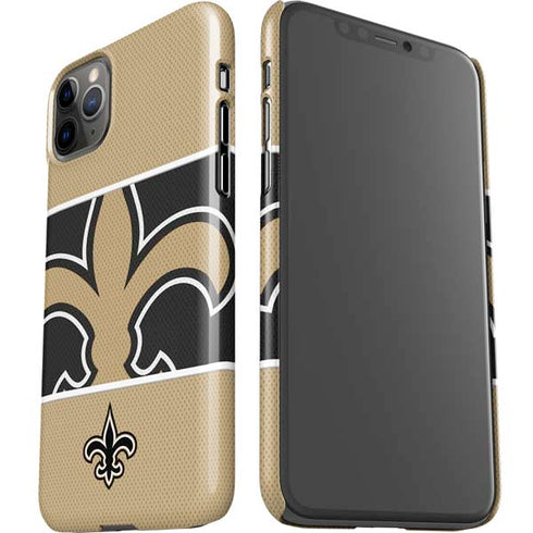 NFL New Orleans Saints Zone Block iPhone 11 Pro Max Lite Case
