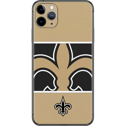 NFL New Orleans Saints Zone Block iPhone 11 Pro Max Skin