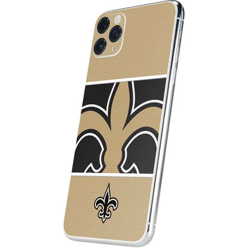 NFL New Orleans Saints Zone Block iPhone 11 Pro Max Skin