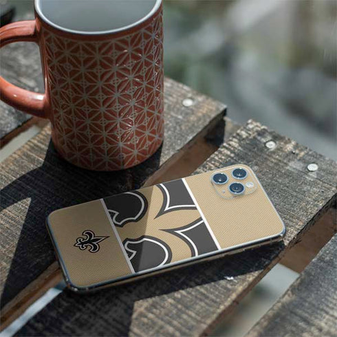 NFL New Orleans Saints Zone Block iPhone 11 Pro Max Skin