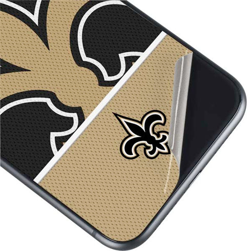 NFL New Orleans Saints Zone Block iPhone 11 Skin