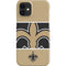 NFL New Orleans Saints Zone Block iPhone 12 Mini Lite Case
