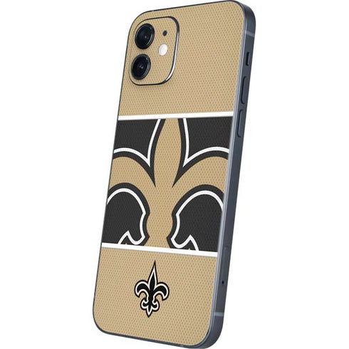 NFL New Orleans Saints Zone Block iPhone 12 Mini Skin
