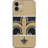 NFL New Orleans Saints Zone Block iPhone 12 Mini Skin