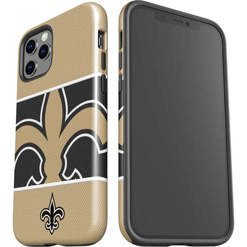 NFL New Orleans Saints Zone Block iPhone 12 Pro Impact Case