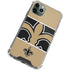 NFL New Orleans Saints Zone Block iPhone 12 Pro Max Clear Case