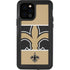 NFL New Orleans Saints Zone Block iPhone 12 Pro Waterproof Case