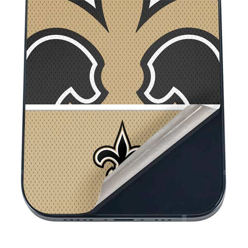 NFL New Orleans Saints Zone Block iPhone 12 Skin