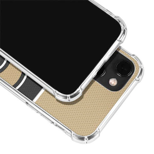 NFL New Orleans Saints Zone Block iPhone 13 Clear Case
