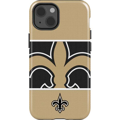 NFL New Orleans Saints Zone Block iPhone 13 Impact Case