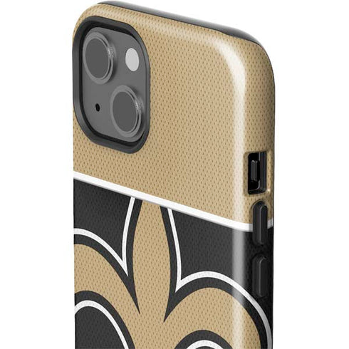 NFL New Orleans Saints Zone Block iPhone 13 Impact Case