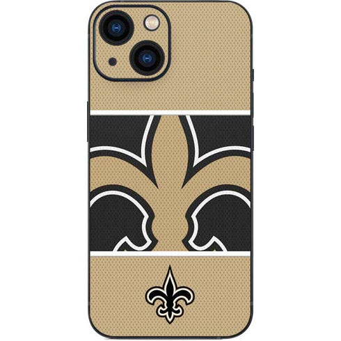 NFL New Orleans Saints Zone Block iPhone 13 Mini Skin