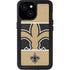 NFL New Orleans Saints Zone Block iPhone 13 Mini Waterproof Case