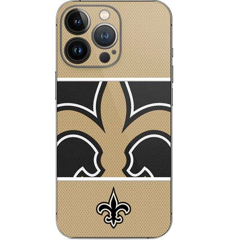 NFL New Orleans Saints Zone Block iPhone 13 Pro Skin