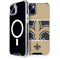 NFL New Orleans Saints Zone Block iPhone 15 Plus MagSafe Case