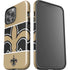 NFL New Orleans Saints Zone Block iPhone 15 Pro Max Impact Case