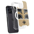 NFL New Orleans Saints Zone Block iPhone 15 Pro Max MagSafe Case