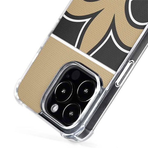 NFL New Orleans Saints Zone Block iPhone 15 Pro Max MagSafe Case