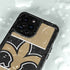 NFL New Orleans Saints Zone Block iPhone 14 Pro Max Waterproof Case