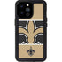 NFL New Orleans Saints Zone Block iPhone 14 Pro Max Waterproof Case