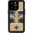 NFL New Orleans Saints Zone Block iPhone 14 Pro Waterproof Case