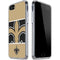 NFL New Orleans Saints Zone Block iPhone SE (2nd & 3rd Gen) Clear Case