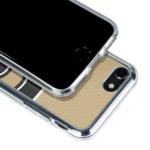 NFL New Orleans Saints Zone Block iPhone SE (2nd & 3rd Gen) Clear Case