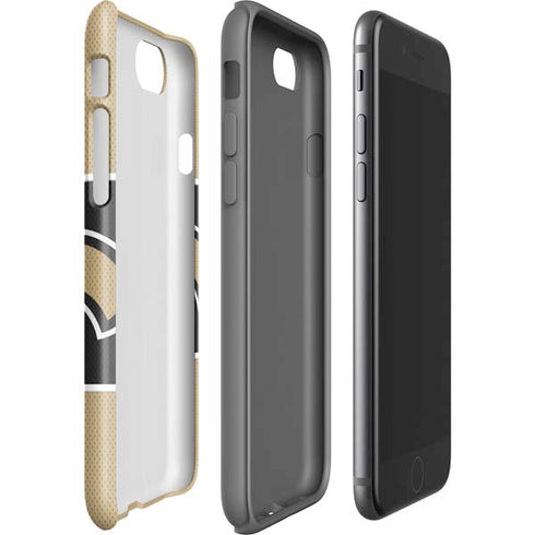 NFL New Orleans Saints Zone Block iPhone SE (2nd & 3rd Gen) Pro Case