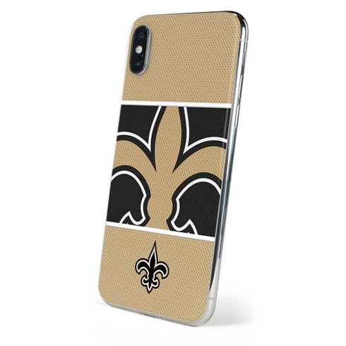 NFL New Orleans Saints Zone Block iPhone X Skin