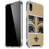 NFL New Orleans Saints Zone Block iPhone XR Clear Case