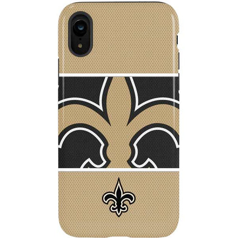 NFL New Orleans Saints Zone Block iPhone XR Pro Case