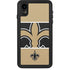 NFL New Orleans Saints Zone Block iPhone XR Waterproof Case