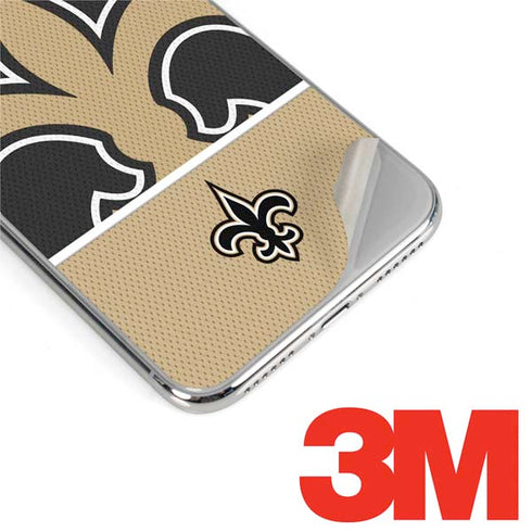 NFL New Orleans Saints Zone Block iPhone XS Skin