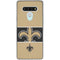 NFL New Orleans Saints Zone Block LG Stylo 6 Clear Case