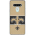NFL New Orleans Saints Zone Block LG Stylo 6 Clear Case